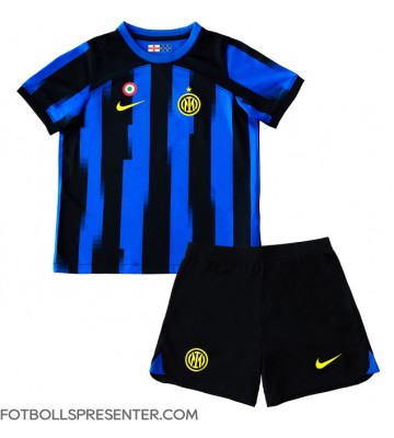 Inter Milan Hemmatröja Barn 2023-24 Kortärmad (+ korta byxor)